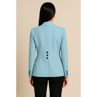 Adele Tailored Blazer – Damenblazer mit taillierter Passform und Ein-Knopf-Verschluss