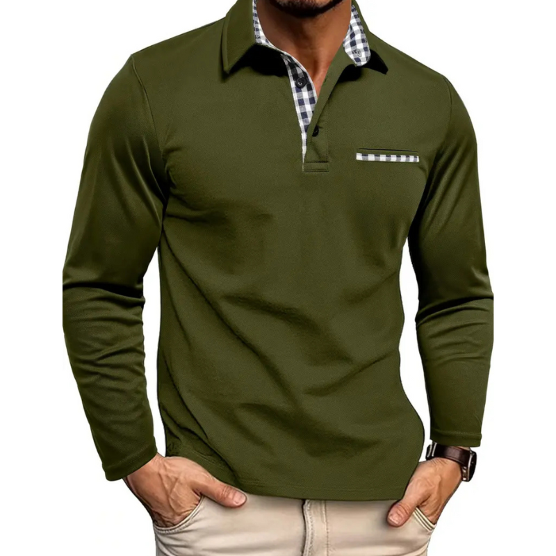 Stefan Langarm-Herrenpolo