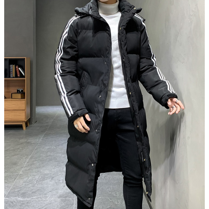 Lucian Langwintermantel – Elegante Wärme mit Kapuze