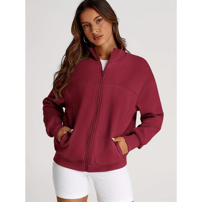 Langärmliger Damenpullover – Lässiger Chic