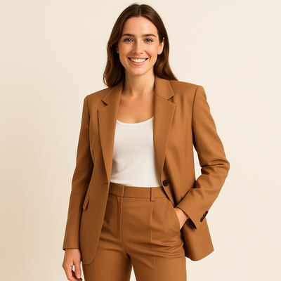 Damen Business-Anzug – Stilvoller Blazer mit passender Hose