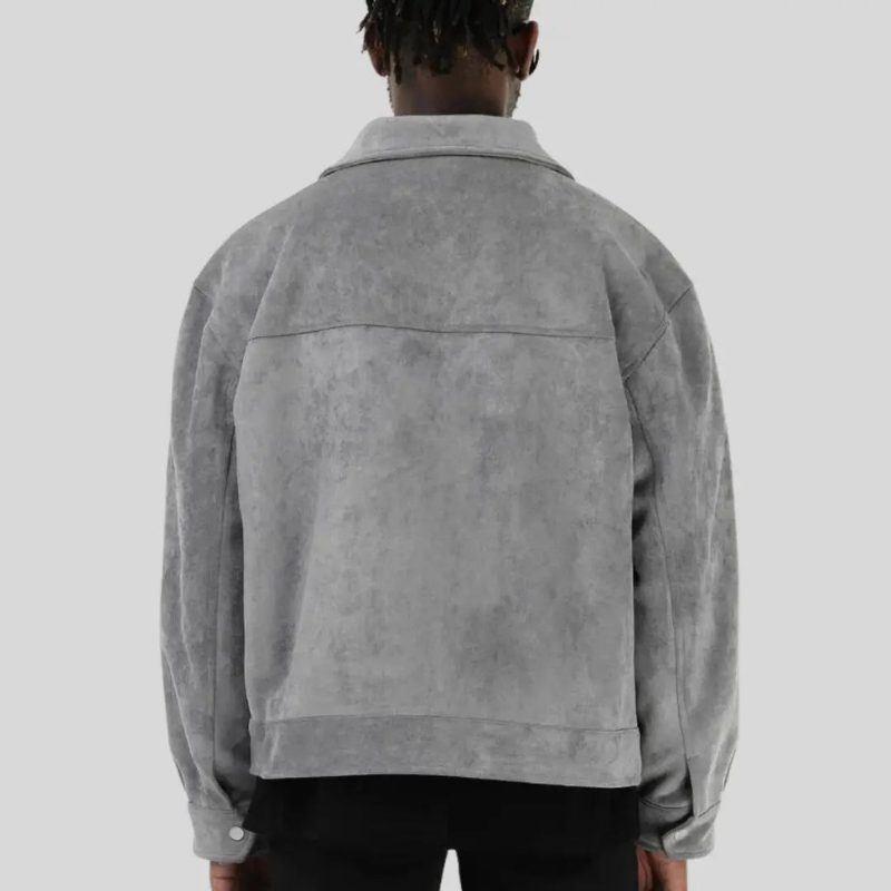 Herren Wildlederjacke – Klassisches und Edles Design