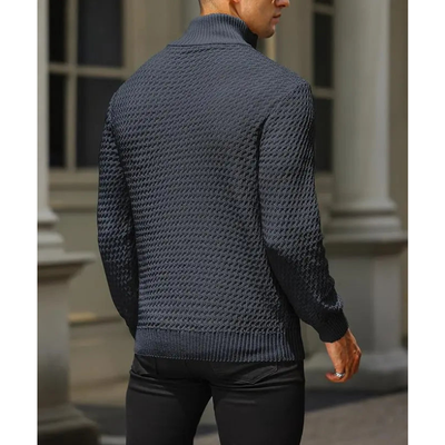 Verona Zip-Up Pullover – Zeitloser Komfort