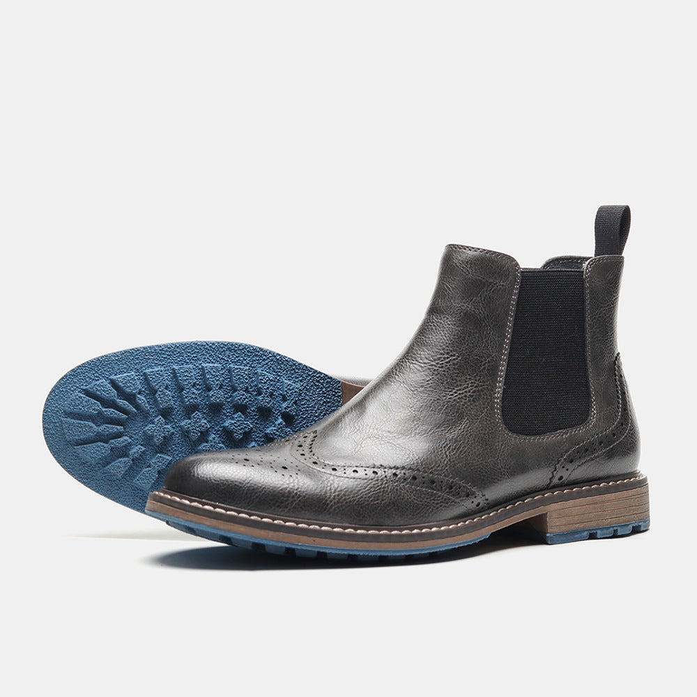 Milano Leder Chelsea Boots – Zeitlose Eleganz für Herren