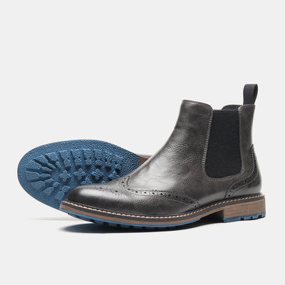 Milano Leder Chelsea Boots – Zeitlose Eleganz für Herren