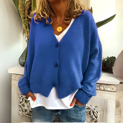 Gemütlicher Strick-Cardigan für Damen im Relaxed Fit