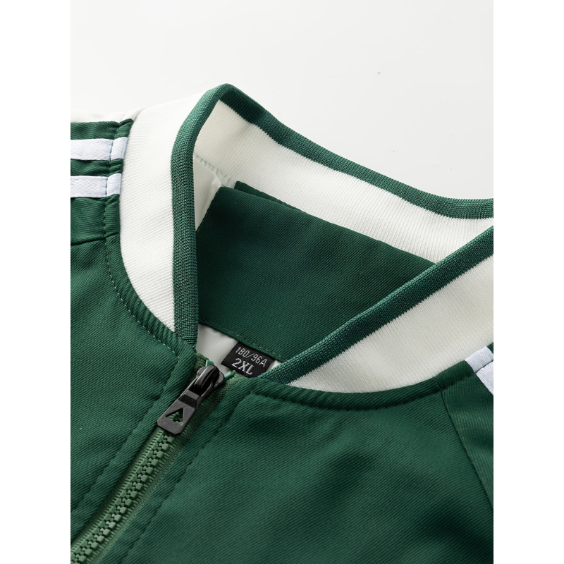 Herren Leichte Übergangsjacke – Sportjacke mit Baseballkragen