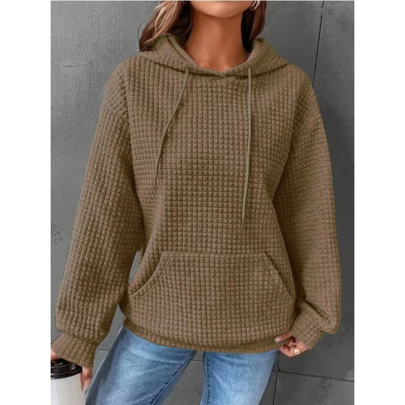 Damen Kapuzenpullover mit Kordelzug