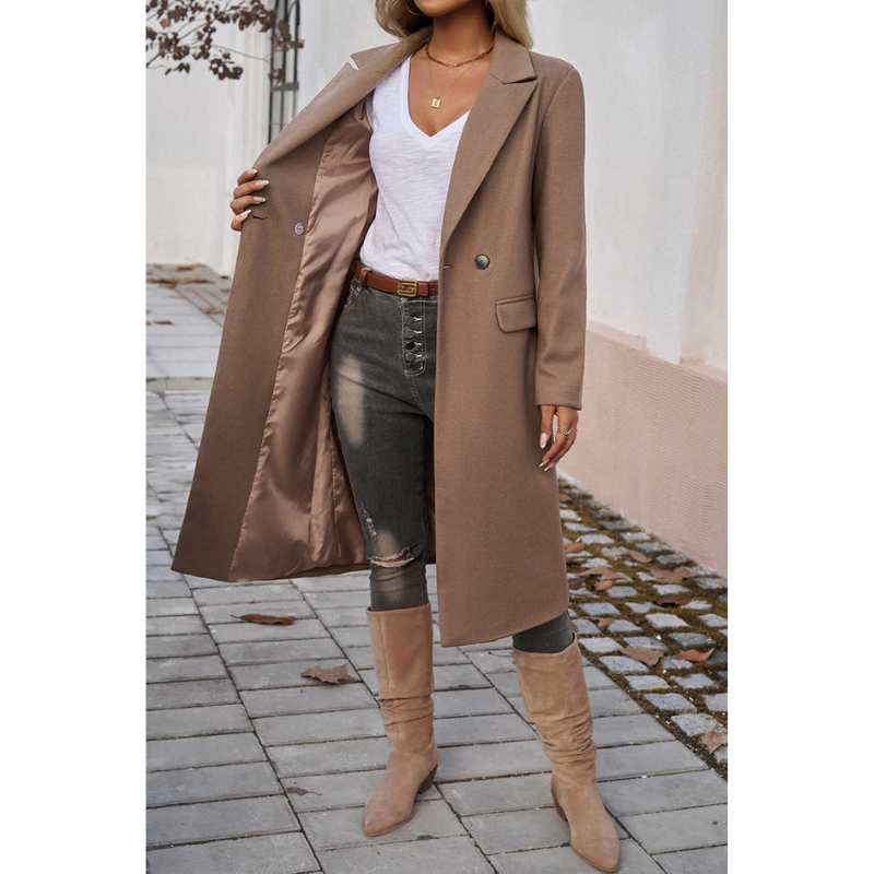 Stilvolle Taillierte Damen Winterjacke – Elegant und Zeitlos