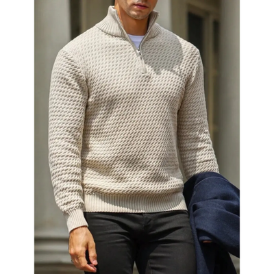 Verona Zip-Up Pullover – Zeitloser Komfort