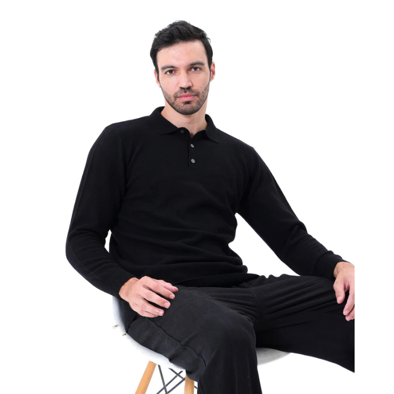 100% Cashmere Polo
