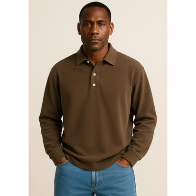 Firenze Long Sleeve Polo Shirt