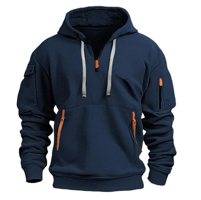 Adriano Half-Zip Pullover Hoodie