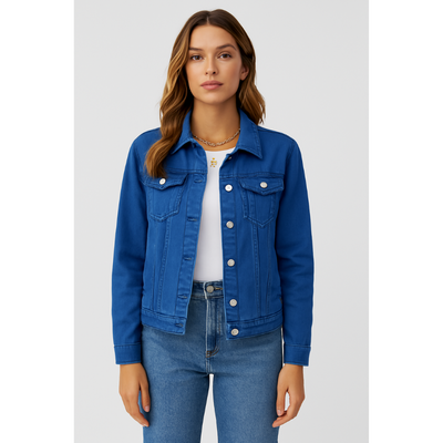 Siena – Damenkurze Denimjacke