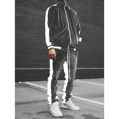 Max Klassisch Herren Trainingsanzug – Zeitloser Stil und ultimativer Komfort