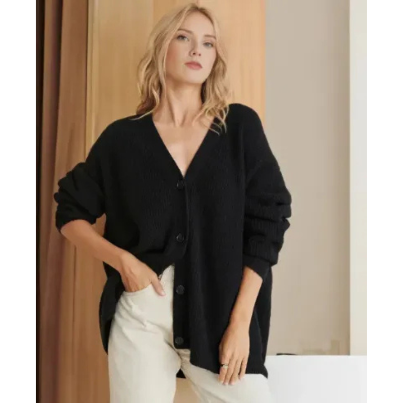 Eleganter Cashmere Cardigan für Damen – Zeitlos und Stilvoll