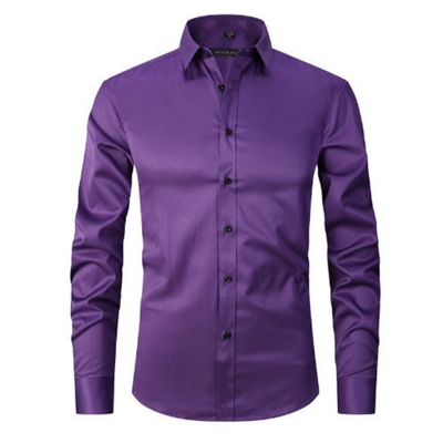 Herren Hemd – Knitterfrei & Stretch mit Zeitlosem Eleganten Schnitt