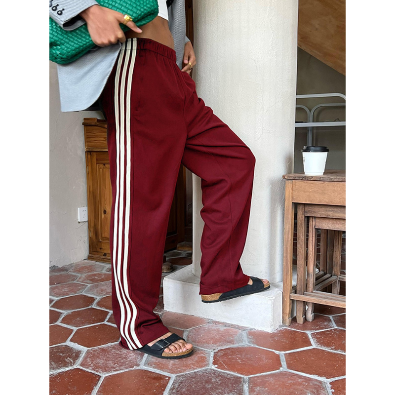 Streifen Jogginghose für Damen – Bequemlichkeit trifft auf Stil