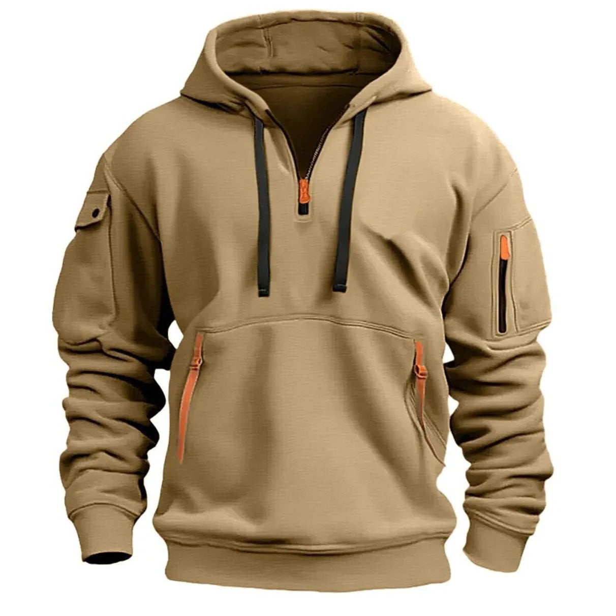 Adriano Half-Zip Pullover Hoodie