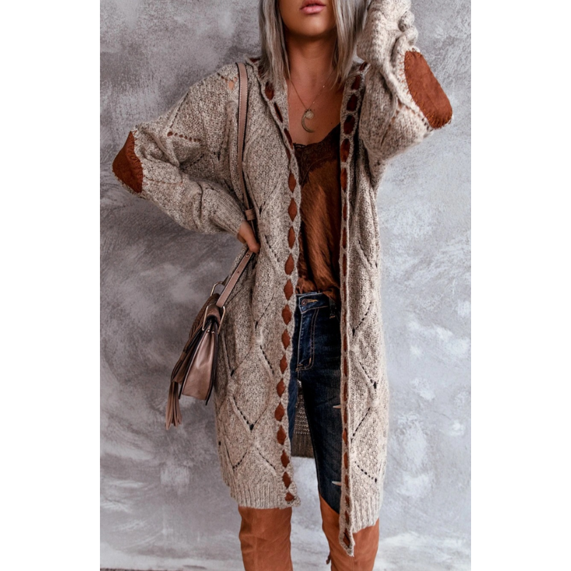 Milano Lang Damenjacke mit Hoodie