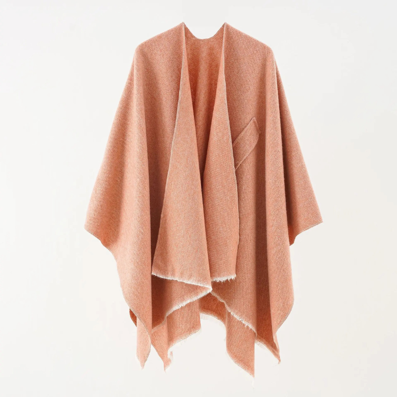 Elina Cashmere Poncho