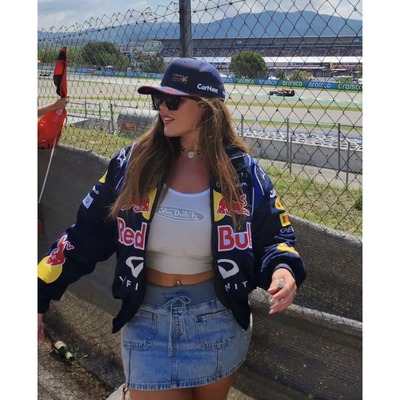 Monza Racing Jacket für Damen – Motorsport-inspirierte Streetwear