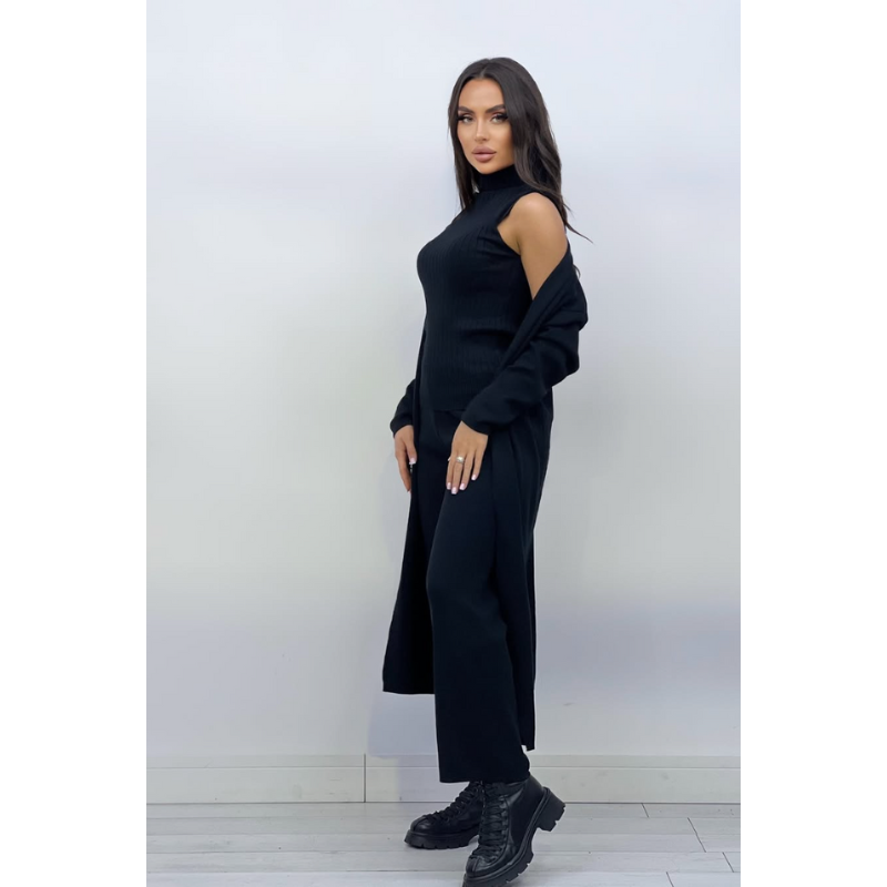 Damen 3-teiliges Lounge-Set – Komfortabel & Elegant