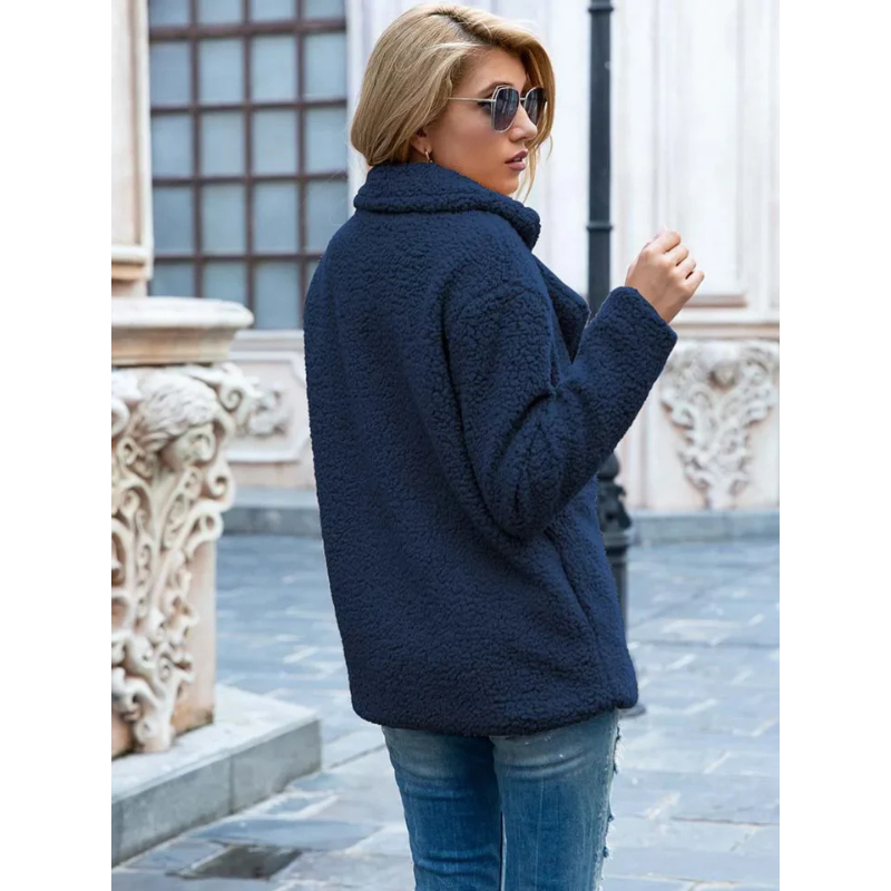 Damen Teddyjacke – Komfortabel und Modisch