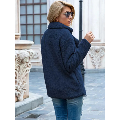 Damen Teddyjacke – Komfortabel und Modisch