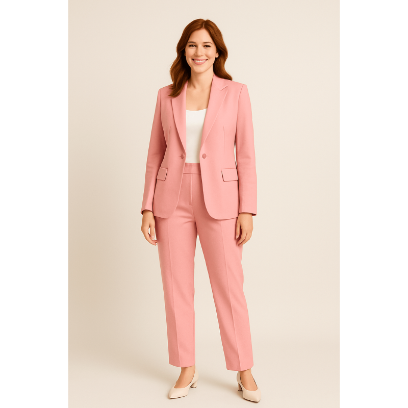 Milano Elegance Damenanzug – Blazer und Hose Set mit Optimalem Schnitt
