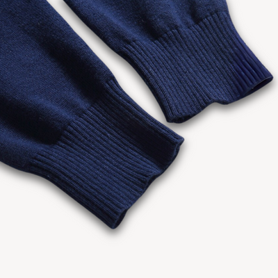 Herren Slim Fit V-Ausschnitt Pullover aus Baumwollmix