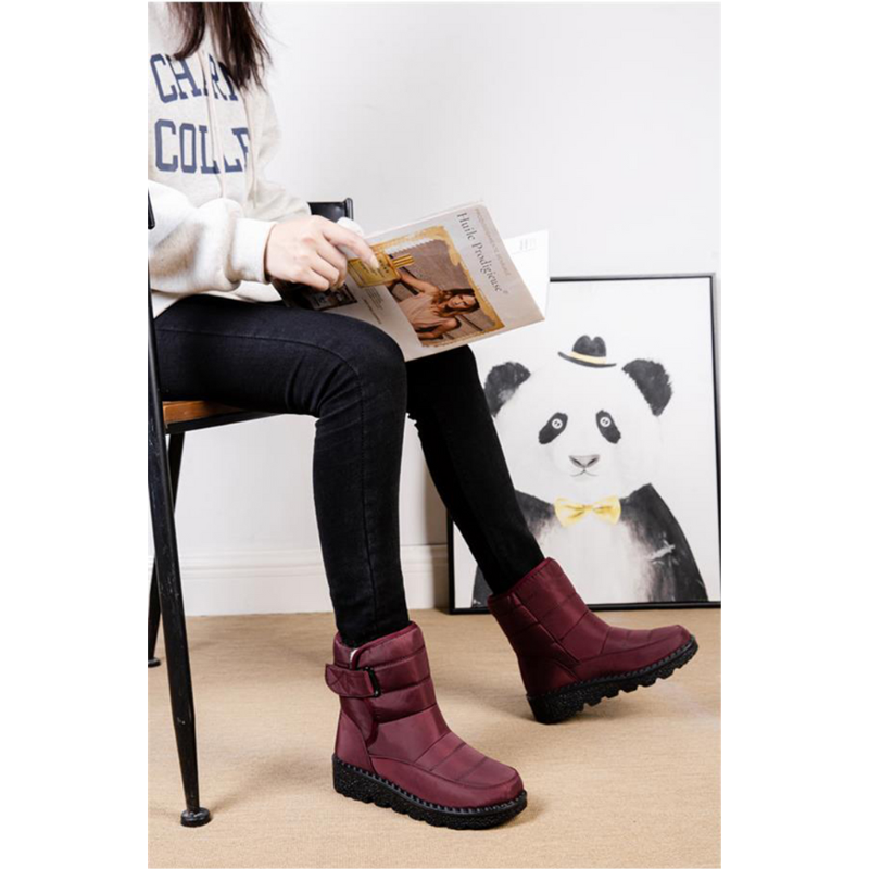 Wasserdichte und warme Winterstiefel für Damen – rutschfest und bequem