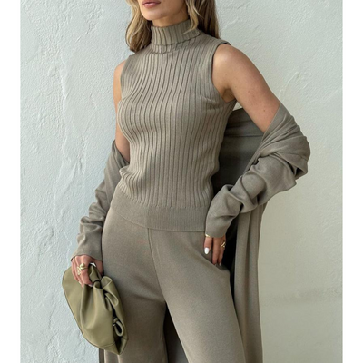 Damen 3-teiliges Lounge-Set – Komfortabel & Elegant