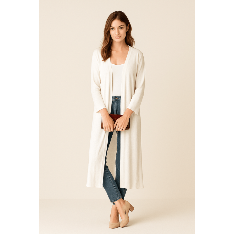 Isabelle Cozy Knit Cardigan – Luftiger Damenpullover mit klassischer Eleganz