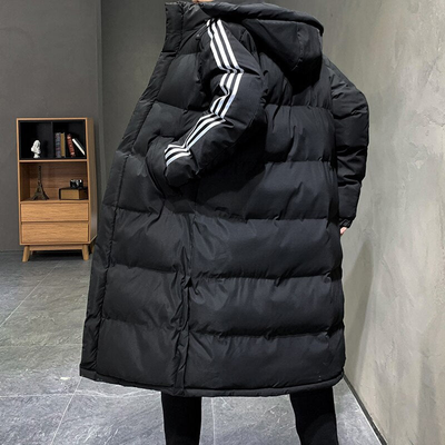 Lucian Langwintermantel – Elegante Wärme mit Kapuze