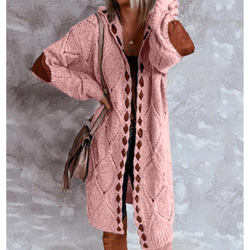 Milano Lang Damenjacke mit Hoodie