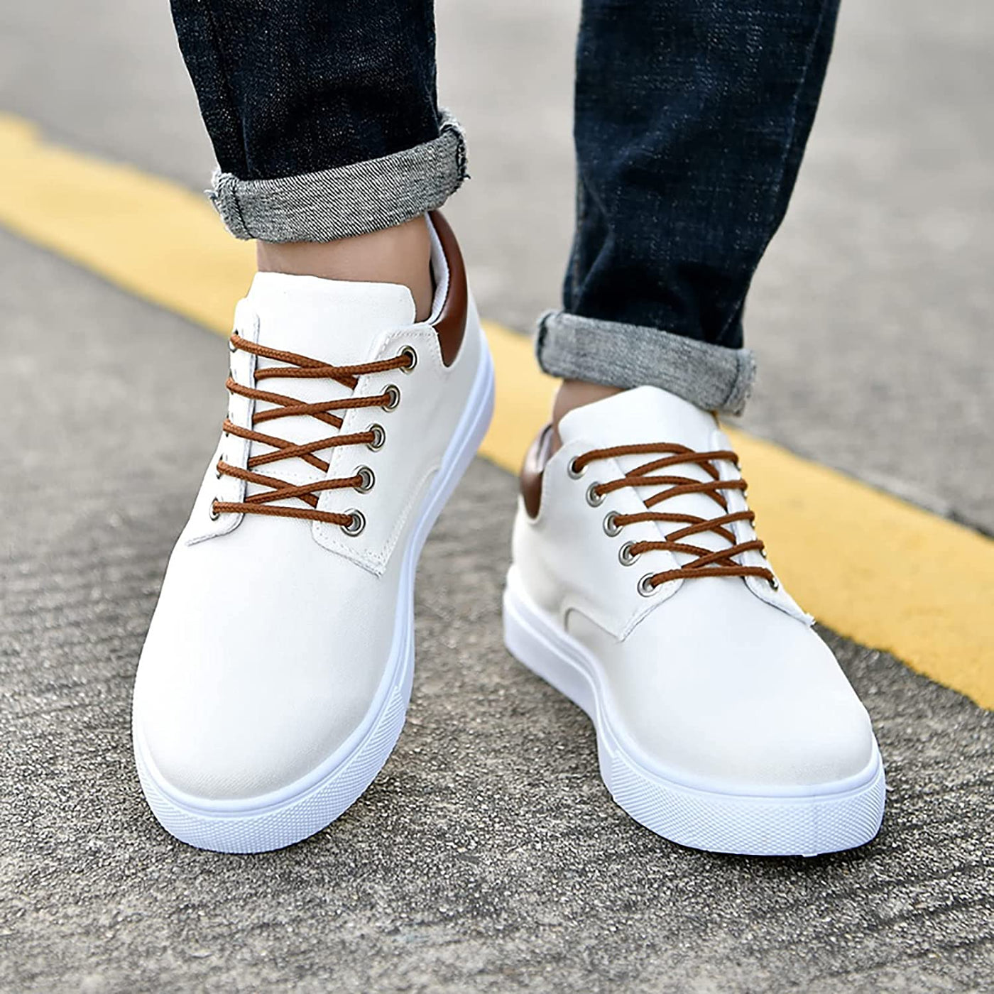David Canvas Sneakers – Elegante und bequeme Herrenschuhe