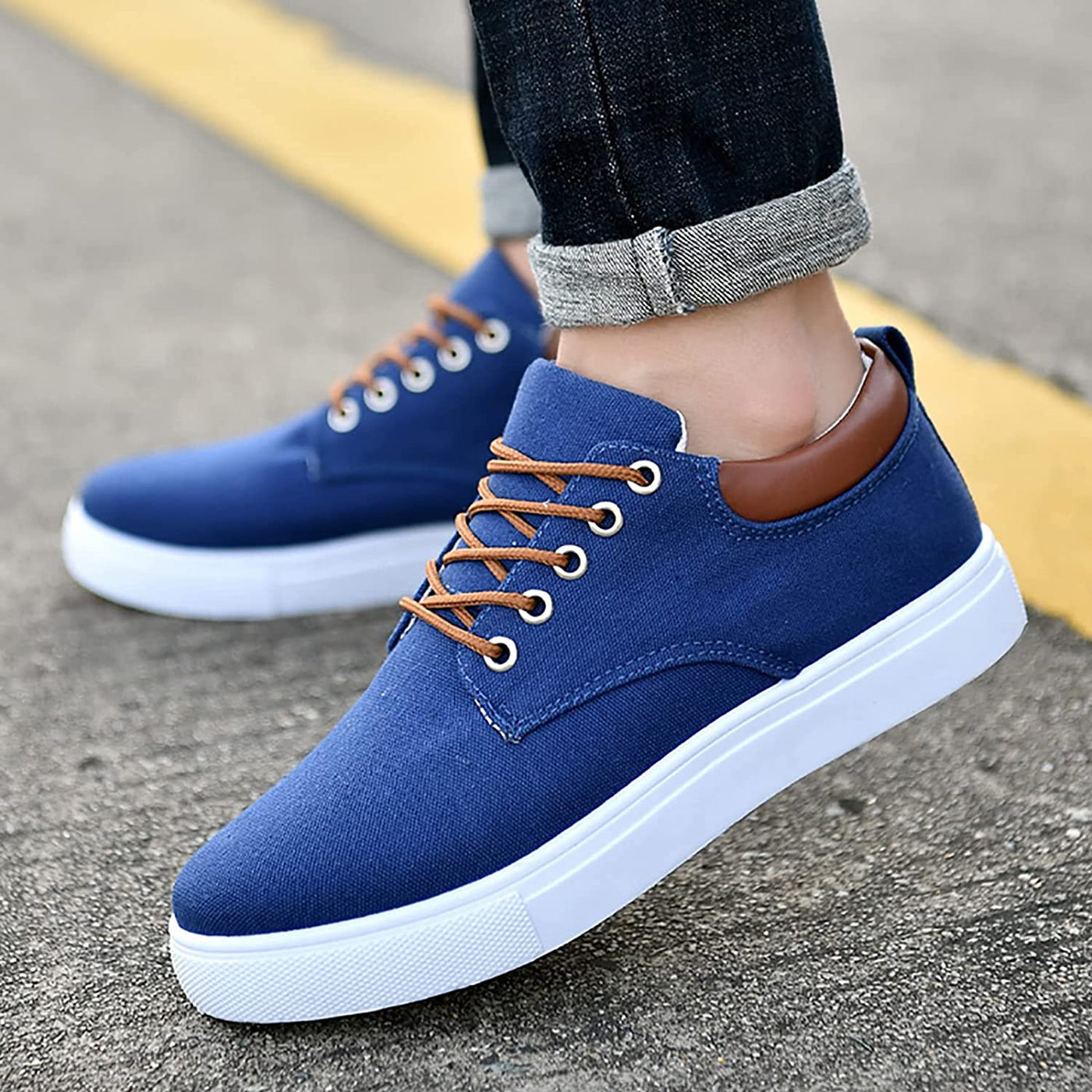 David Canvas Sneakers – Elegante und bequeme Herrenschuhe