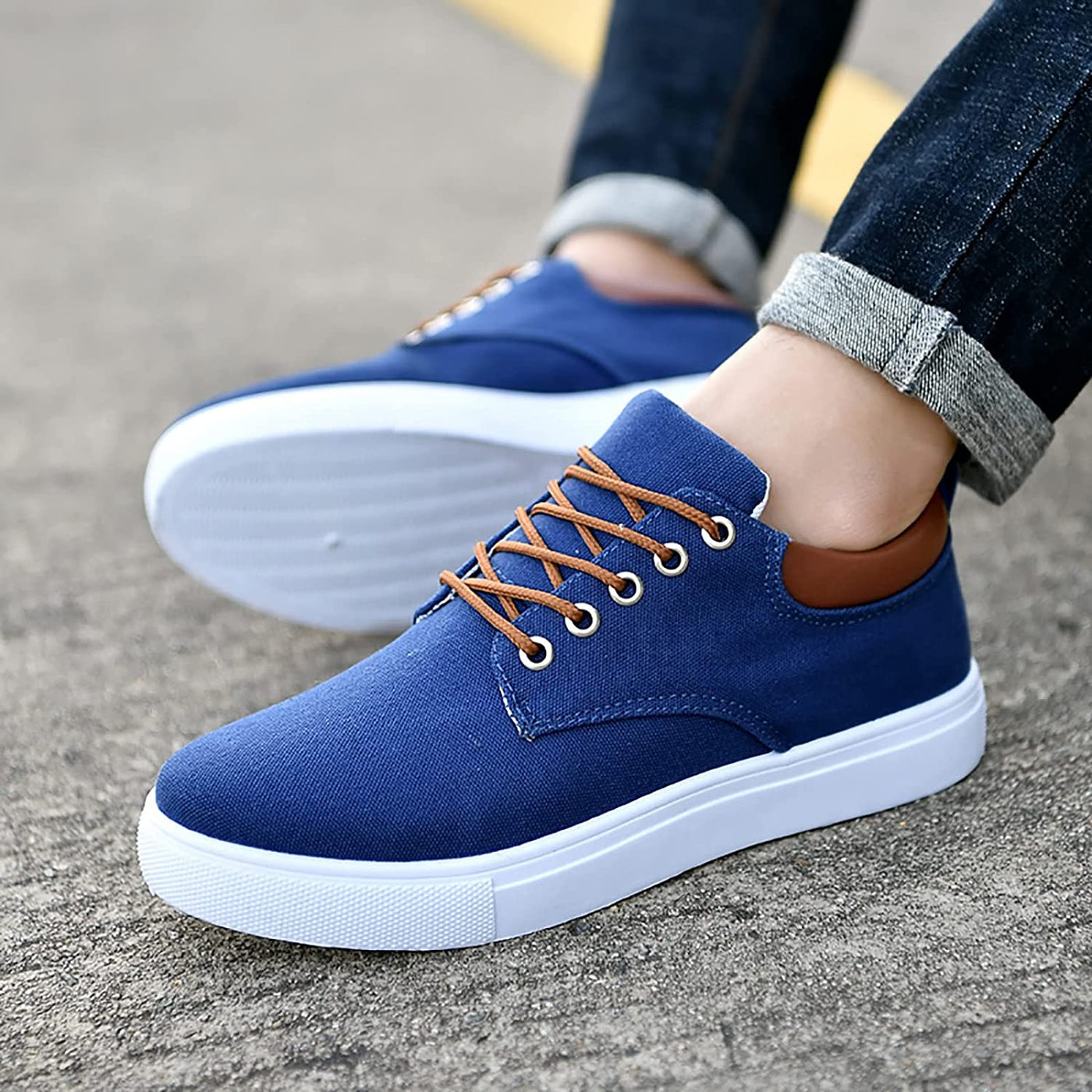 David Canvas Sneakers – Elegante und bequeme Herrenschuhe