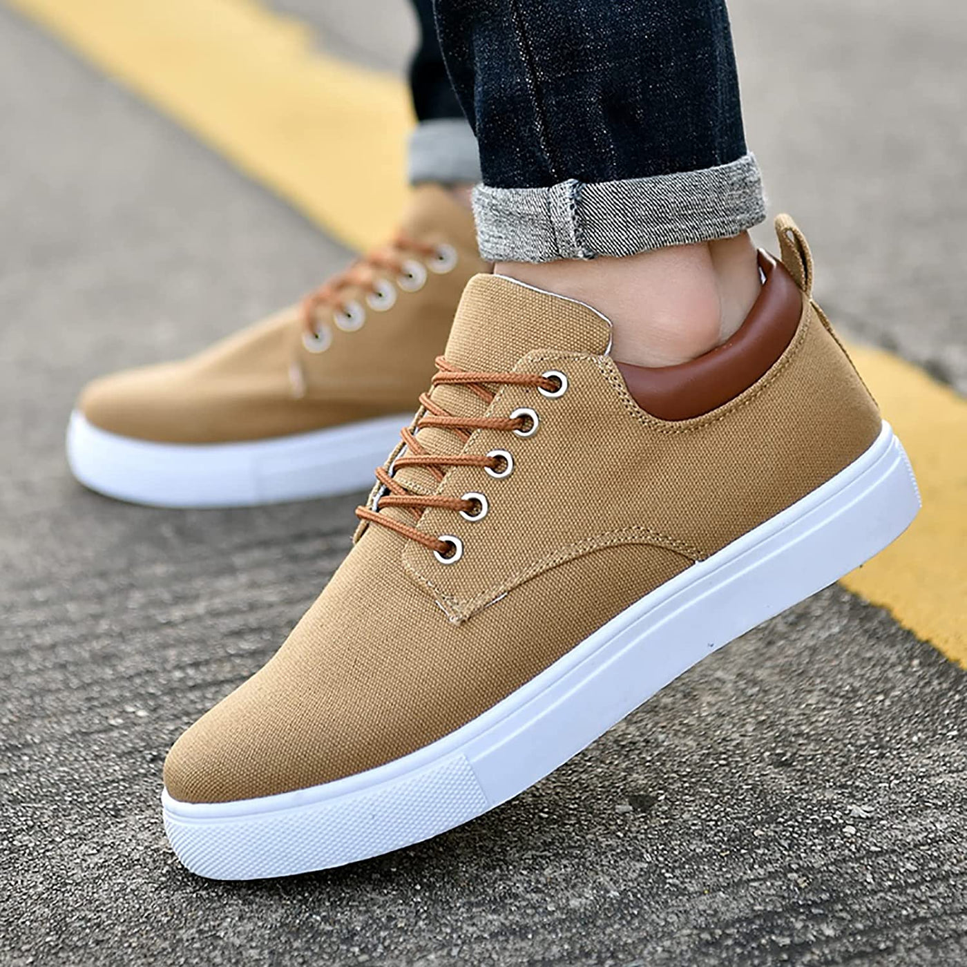 David Canvas Sneakers – Elegante und bequeme Herrenschuhe