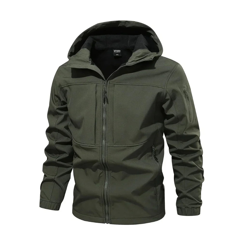 Men's Fleece Outdoor Softshell Jacket