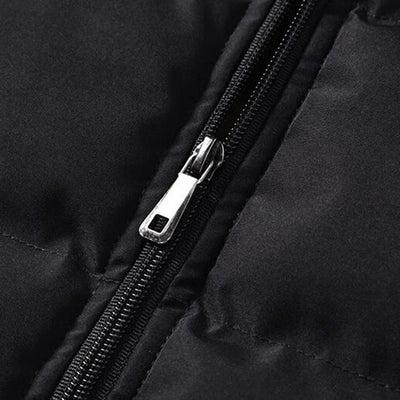 Philip Stilvoller Herren-Weste mit Fellbesatz