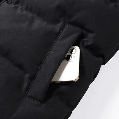 Philip Stilvoller Herren-Weste mit Fellbesatz