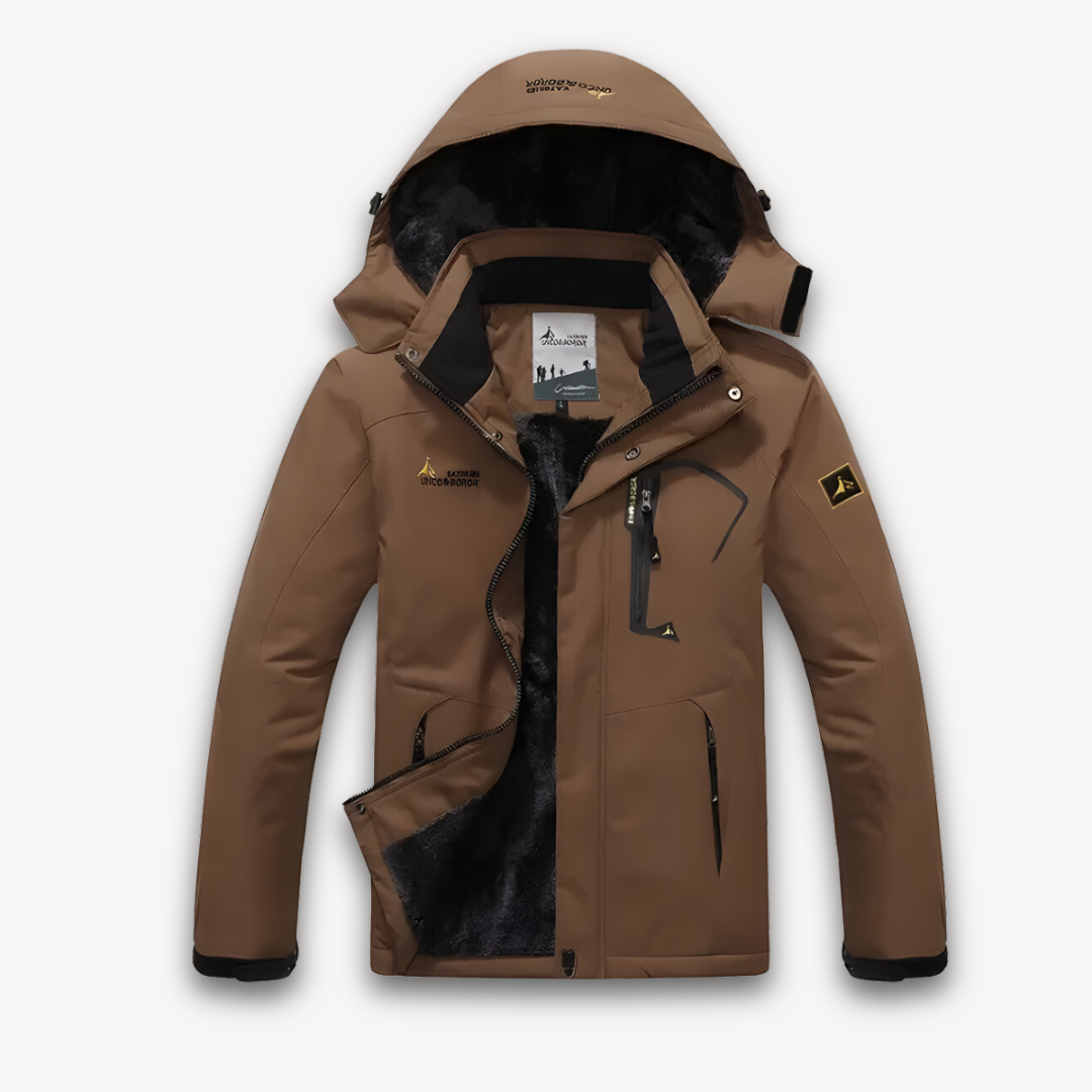 Herren Winterjacke – Wasserdicht, Gefüttert und Isolierend mit Fleece