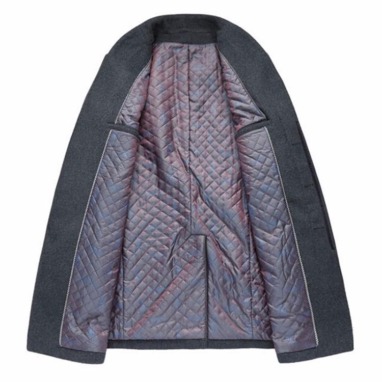 Verona Wollmix Peacoat – Klassische Eleganz für Herren