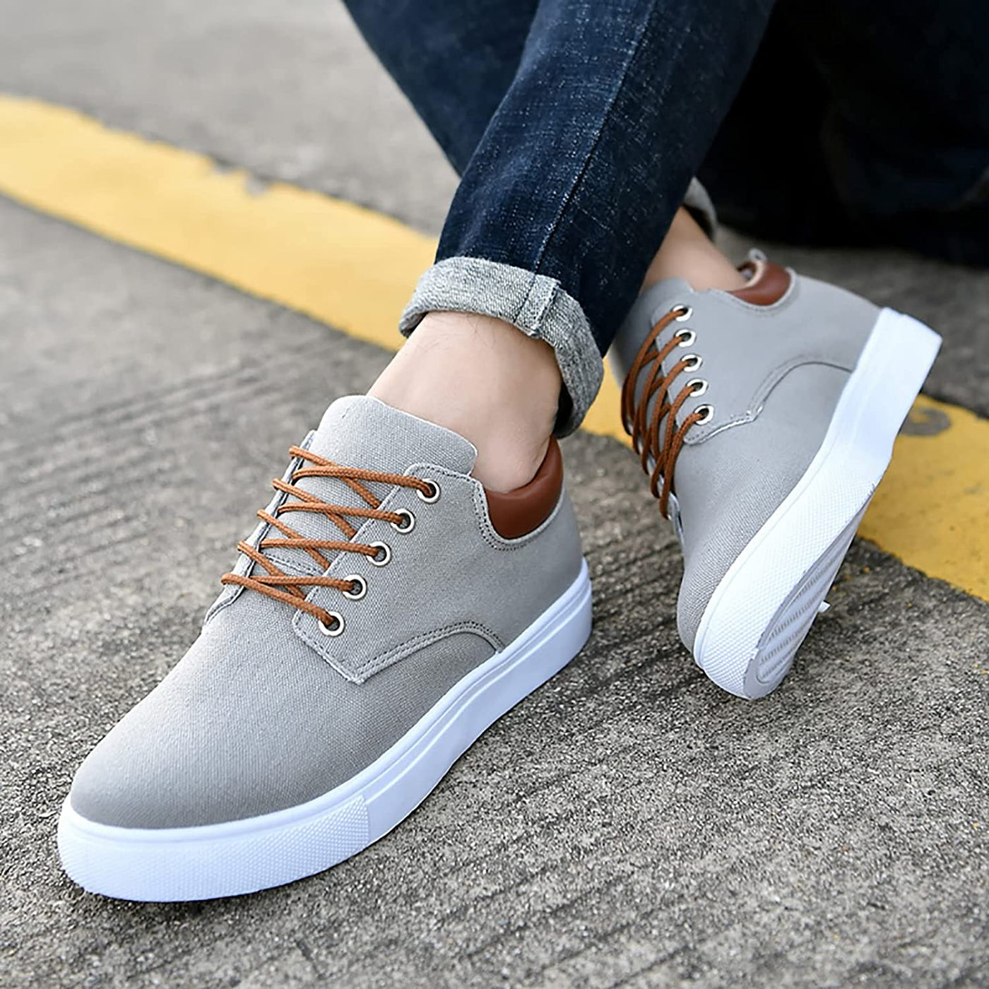 David Canvas Sneakers – Elegante und bequeme Herrenschuhe