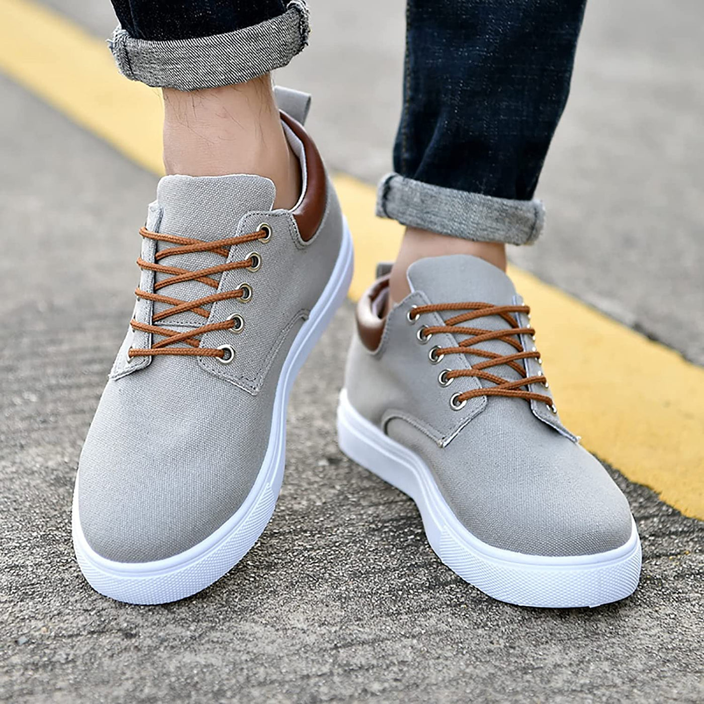 David Canvas Sneakers – Elegante und bequeme Herrenschuhe