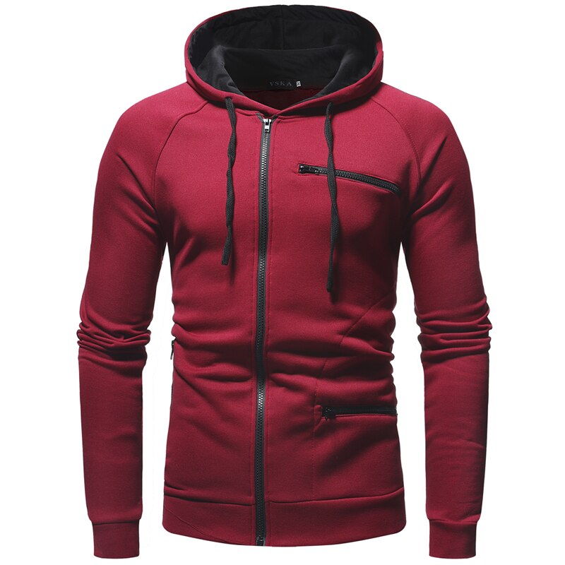 Reno Zipper Hoodie – Eleganter Komfort mit Slim Fit Design