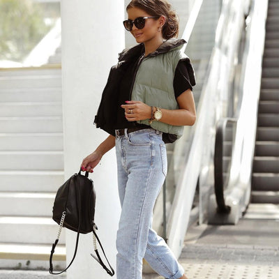 Vera Women's Short Puffer Vest