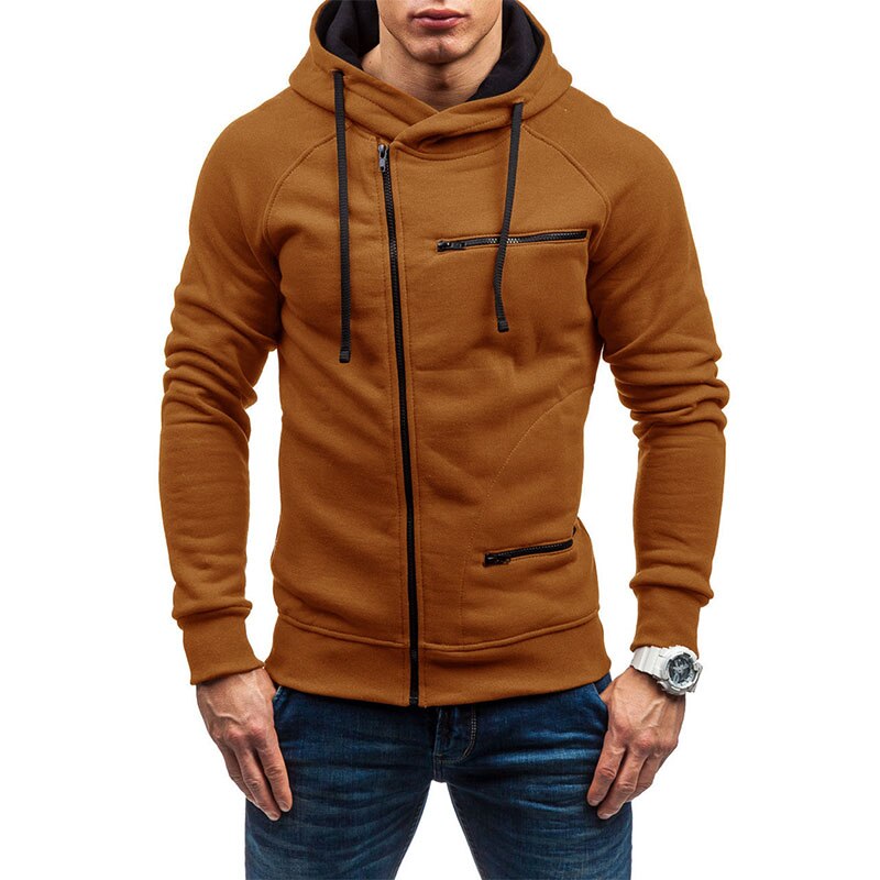 Reno Zipper Hoodie – Eleganter Komfort mit Slim Fit Design